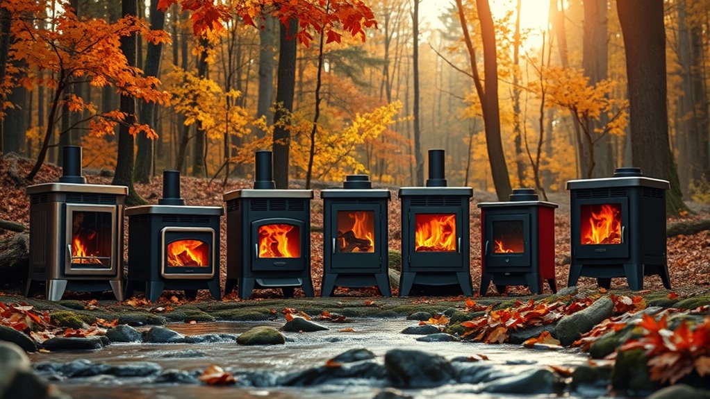 top portable wood stoves