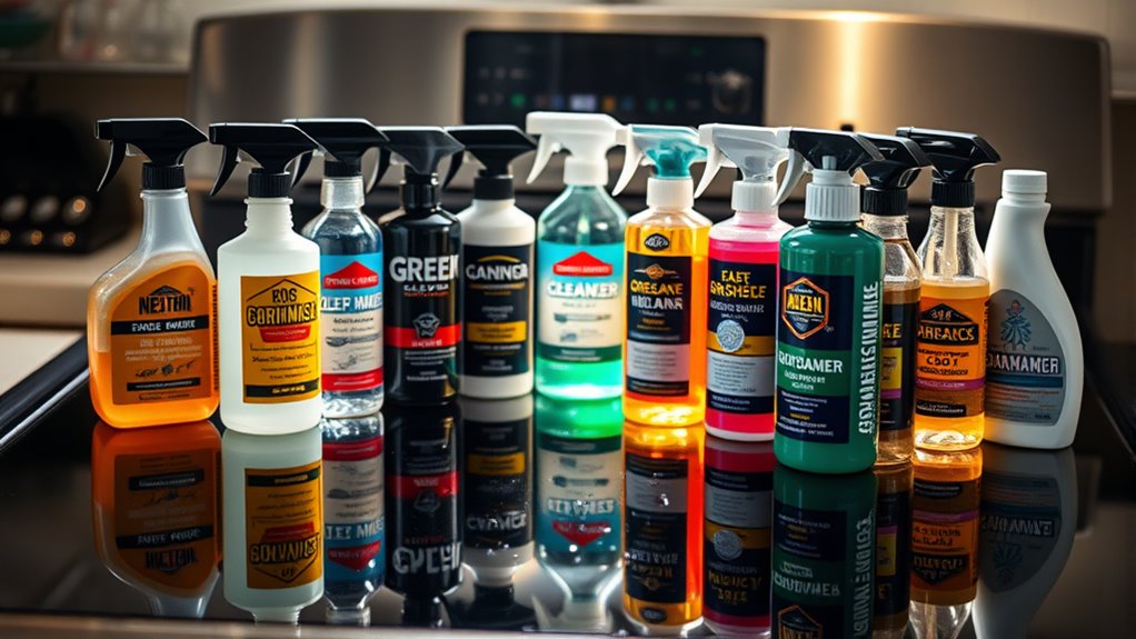 top rated stove grease cleaners