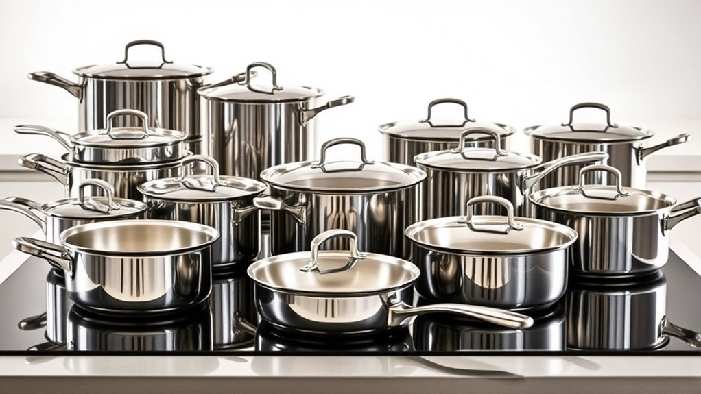 top stainless steel cookware