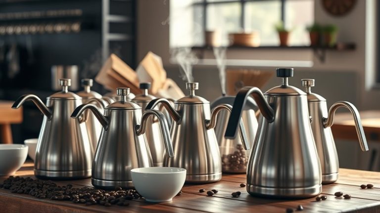 top temperature control kettles