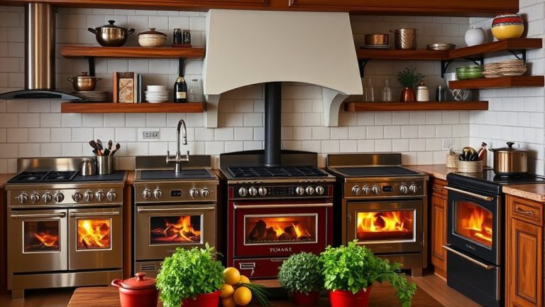 top wood burning stoves