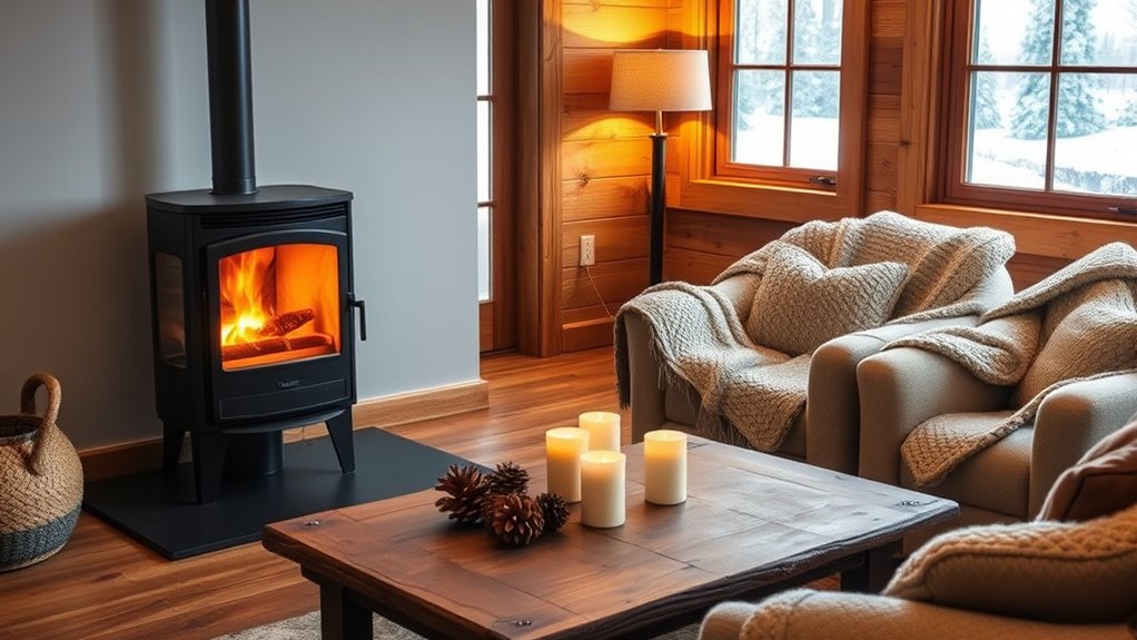 top wood burning stoves