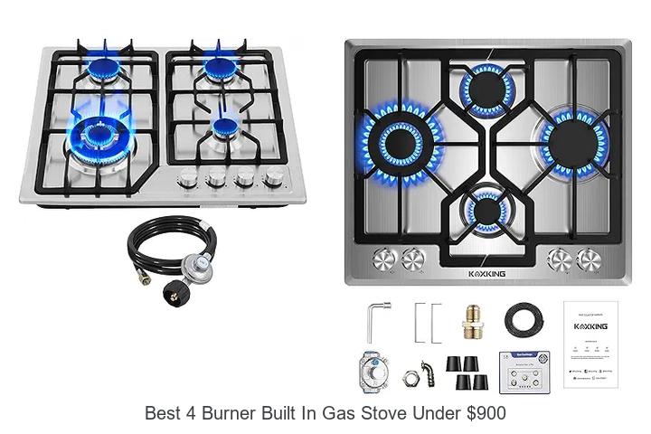 Best 4 Burner Built In Gas Stove Under $900 – Top Picks!