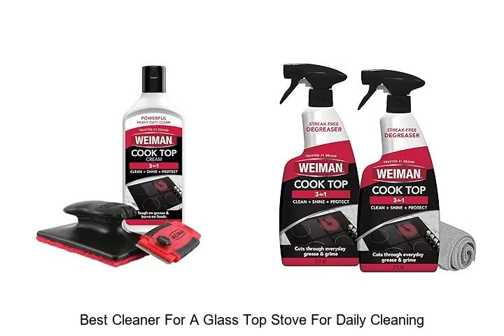 Best Cleaner For A Glass Top Stove For Daily Cleaning Tips