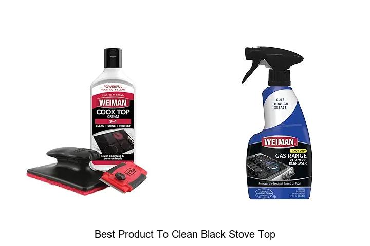 Best Product To Clean Black Stove Top For Spotless Shine!