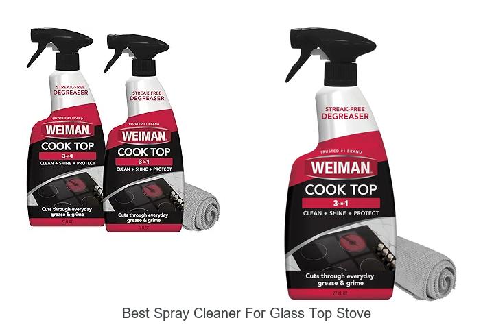 Best Spray Cleaner for Glass Top Stove That Shines Instantly