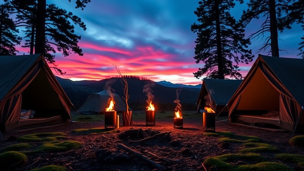 best camping tent stoves