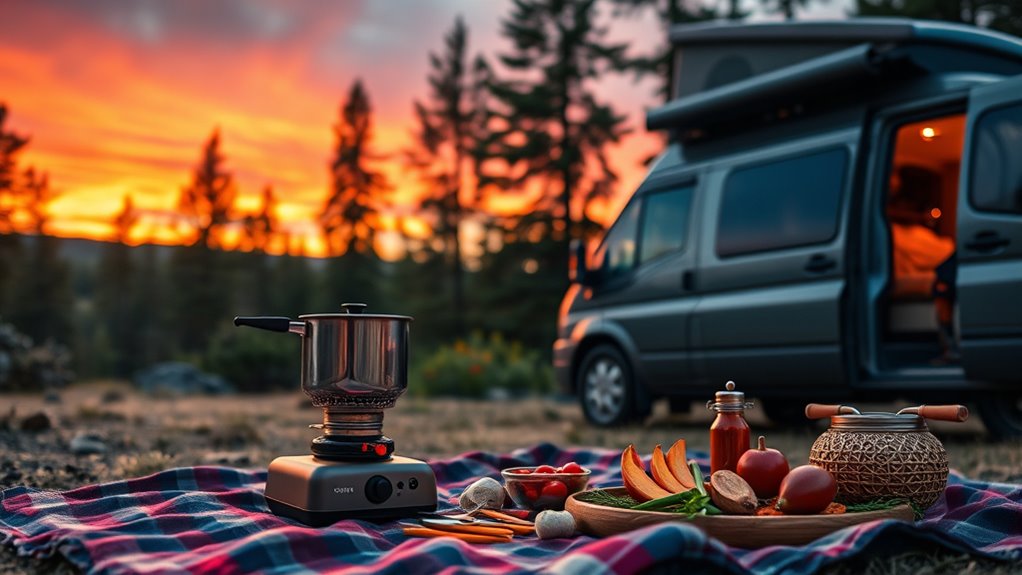 camping stoves for van life