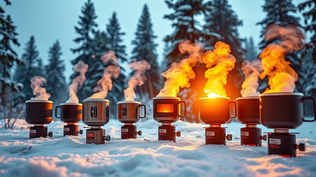 cold weather camping stoves