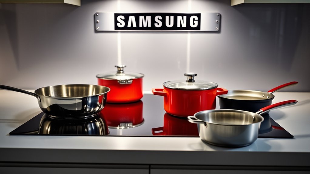 cookware for samsung stoves