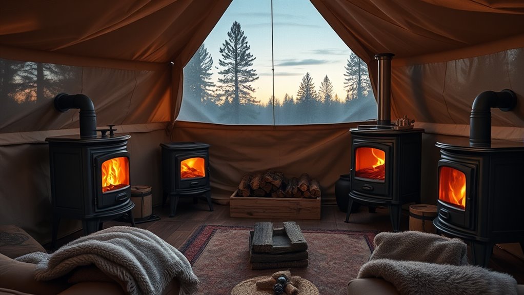 cozy wood stoves selection
