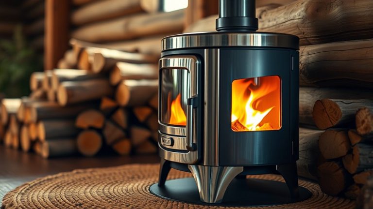 efficient compact wood stoves