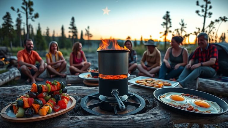 impressive camping stove meals