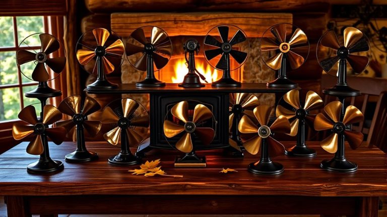non electric wood stove fans
