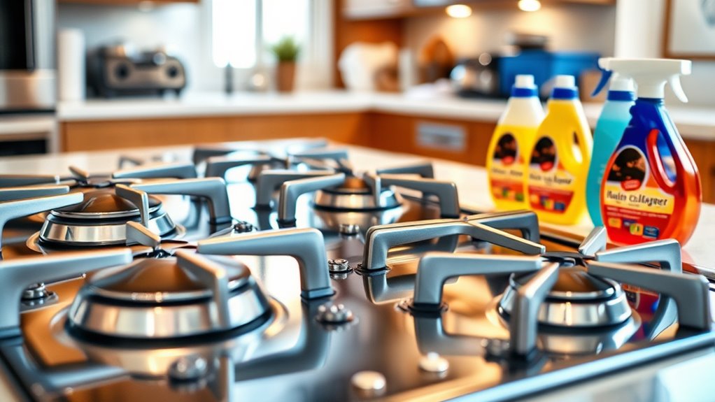 stove burner cleaning products