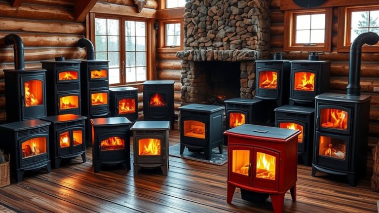 stylish canadian wood stoves