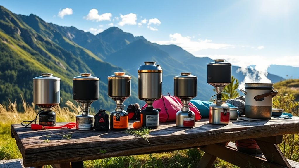top alcohol backpacking stoves