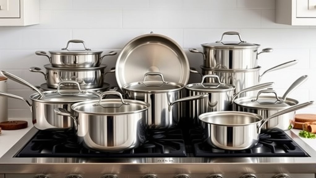 top all clad cookware selection