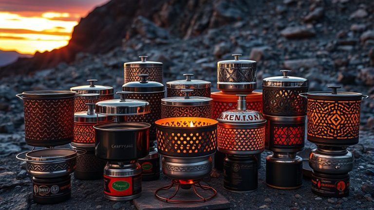 top camp stove windscreens