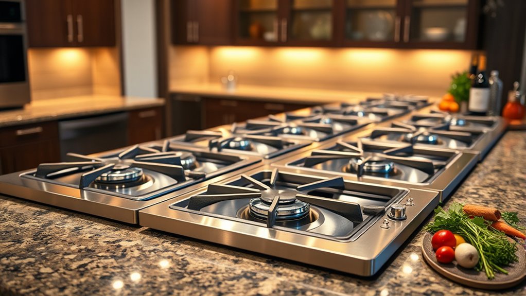 top stainless steel stoves