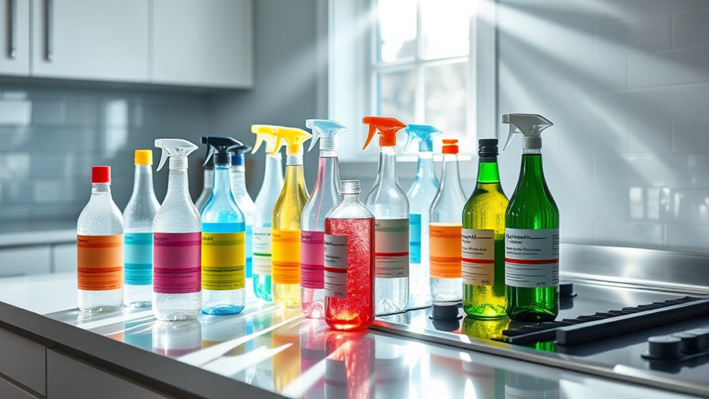 top stove glass cleaners