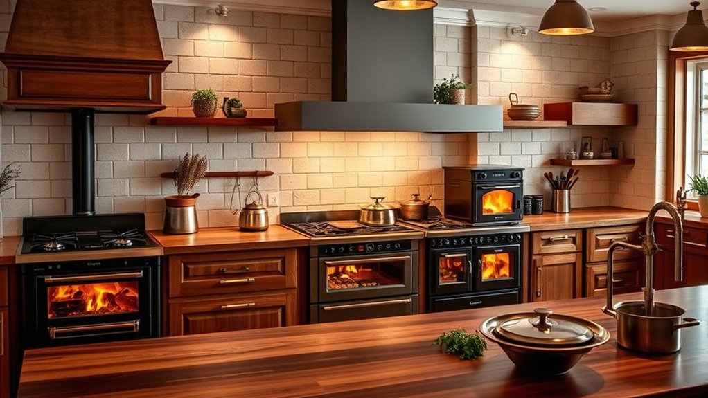 top wood cook stoves